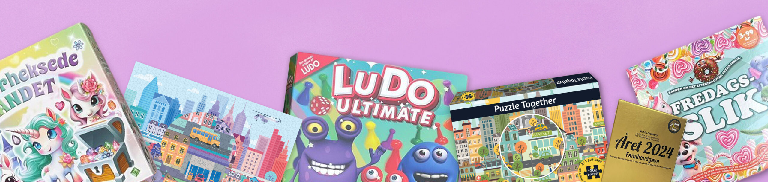 Banner-brætspilogpuslespil