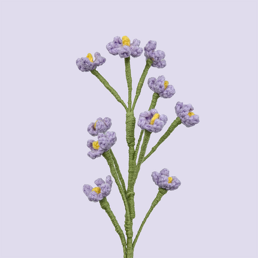 Forglemmigej (Lilla - Pastel) - Baggrund